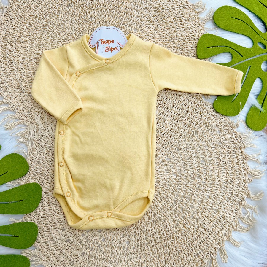 Body Kimono M/l Amarelo Torrado